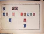 1850-1920 Old-time collection in three Maury albums