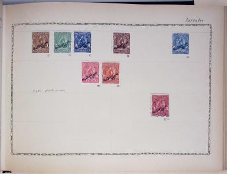 1850-1920 Old-time collection in three Maury albums