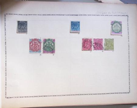 1850-1920 Old-time collection in three Maury albums