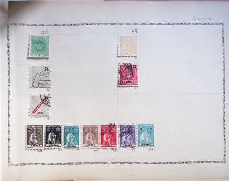 1850-1920 Old-time collection in three Maury albums
