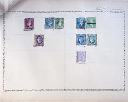1850-1920 Old-time collection in three Maury albums