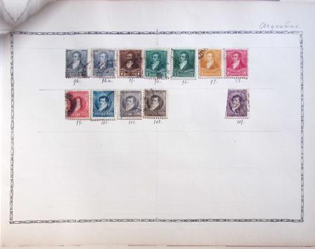 1850-1920 Old-time collection in three Maury albums