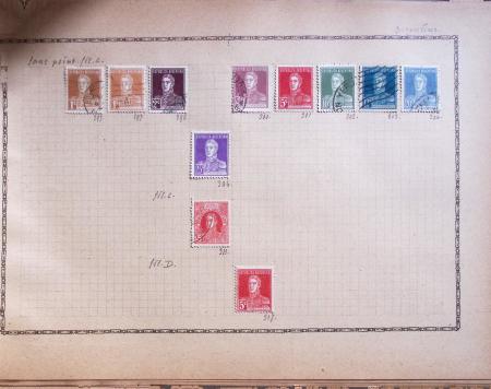 1850-1920 Old-time collection in three Maury albums