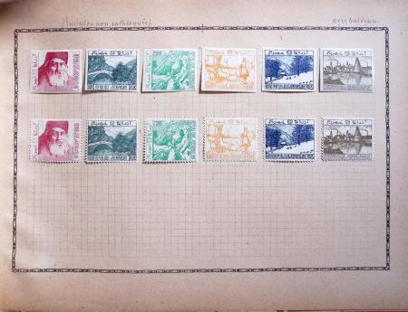 1850-1920 Old-time collection in three Maury albums