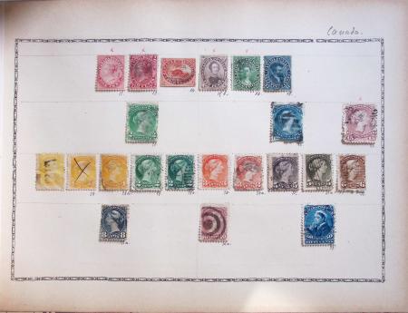 1850-1920 Old-time collection in three Maury albums