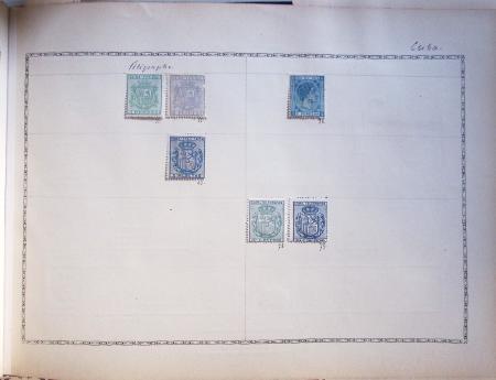 1850-1920 Old-time collection in three Maury albums