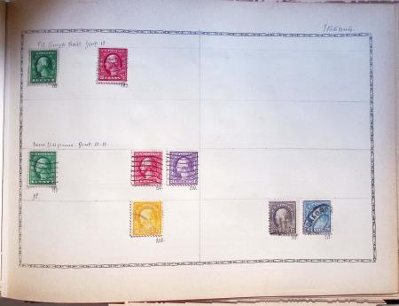 1850-1920 Old-time collection in three Maury albums