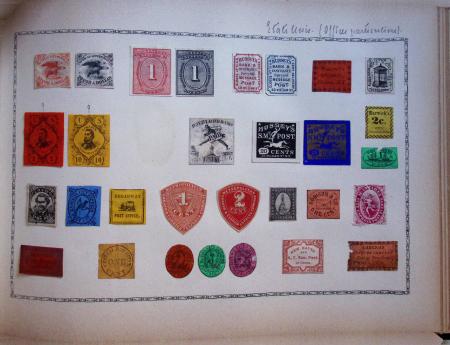 1850-1920 Old-time collection in three Maury albums