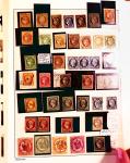 1849-1975, Collection de France obl. en un album Schaubek,