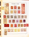 1849-1975, Collection de France obl. en un album Schaubek,