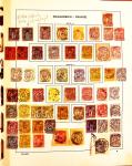 1849-1975, Collection de France obl. en un album Schaubek,