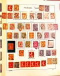 1849-1975, Collection de France obl. en un album Schaubek,