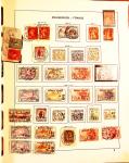 1849-1975, Collection de France obl. en un album Schaubek,