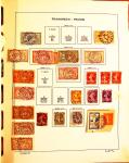 1849-1975, Collection de France obl. en un album Schaubek,