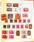 1849-1975, Collection de France obl. en un album Schaubek,