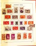 1849-1975, Collection de France obl. en un album Schaubek,