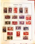 1849-1975, Collection de France obl. en un album Schaubek,