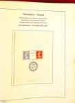 1849-1975, Collection de France obl. en un album Schaubek,