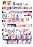 1869-1992, Un classeur de neufs (1869-1973) dont FRANCE
