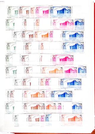1869-1992, Un classeur de neufs (1869-1973) dont FRANCE