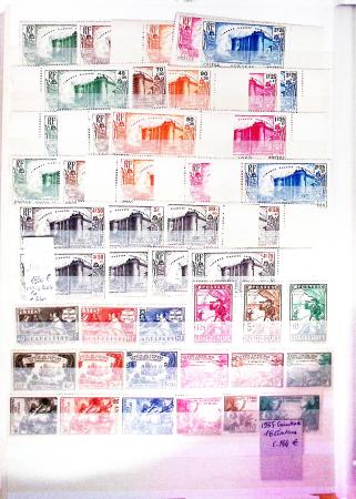 1869-1992, Un classeur de neufs (1869-1973) dont FRANCE