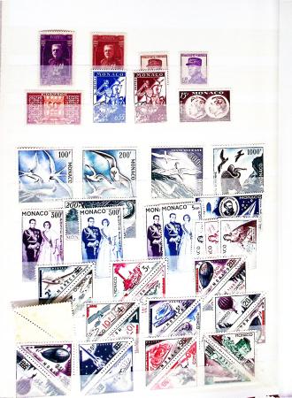 1869-1992, Un classeur de neufs (1869-1973) dont FRANCE