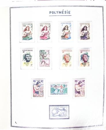 1869-1992, Un classeur de neufs (1869-1973) dont FRANCE
