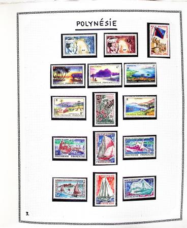 1869-1992, Un classeur de neufs (1869-1973) dont FRANCE