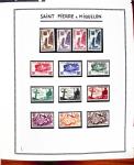 1869-1992, Un classeur de neufs (1869-1973) dont FRANCE