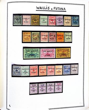 1869-1992, Un classeur de neufs (1869-1973) dont FRANCE