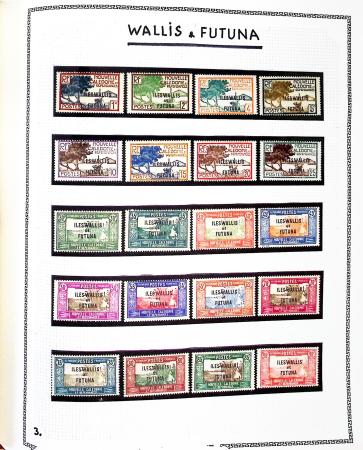 1869-1992, Un classeur de neufs (1869-1973) dont FRANCE