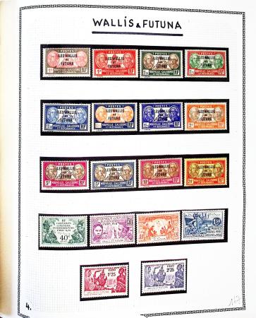 1869-1992, Un classeur de neufs (1869-1973) dont FRANCE