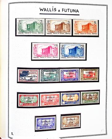 1869-1992, Un classeur de neufs (1869-1973) dont FRANCE