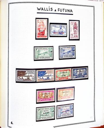 1869-1992, Un classeur de neufs (1869-1973) dont FRANCE