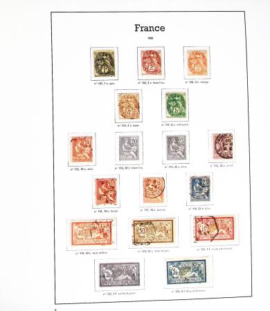1849-2016, Collection de France (1849-19) en 3 albums