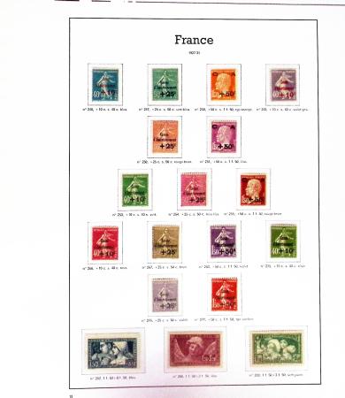 1849-2016, Collection de France (1849-19) en 3 albums