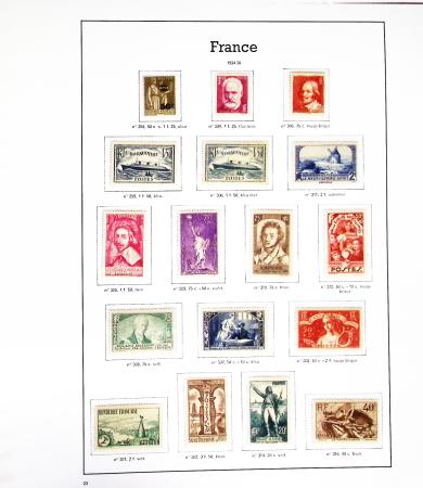 1849-2016, Collection de France (1849-19) en 3 albums