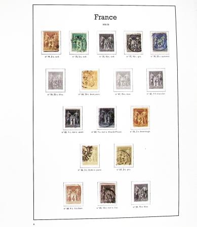 1849-2016, Collection de France (1849-19) en 3 albums