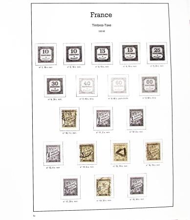 1849-2016, Collection de France (1849-19) en 3 albums