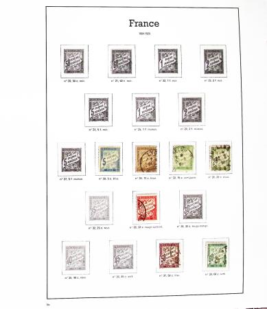 1849-2016, Collection de France (1849-19) en 3 albums