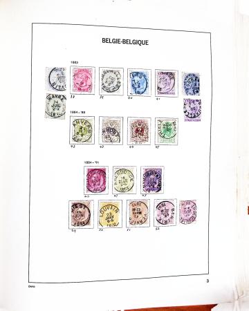 1849-2002, Collection de Belgique