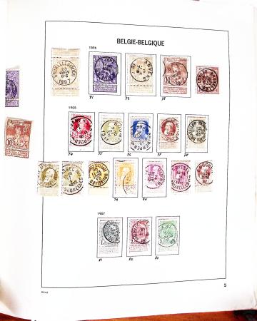 1849-2002, Collection de Belgique