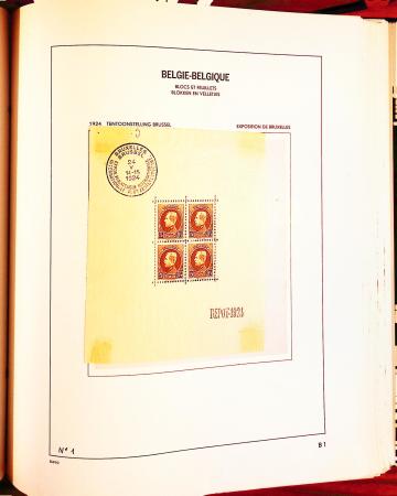 1849-2002, Collection de Belgique