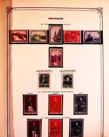 1849-2002, Collection de Belgique
