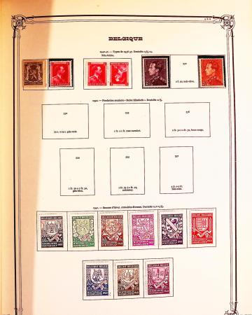 1849-2002, Collection de Belgique