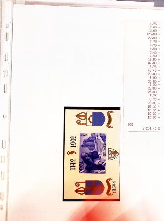 1849-2002, Collection de Belgique