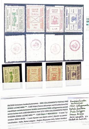 1841-1993, Plusieurs collections de pays Européens