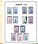 1841-1993, Plusieurs collections de pays Européens