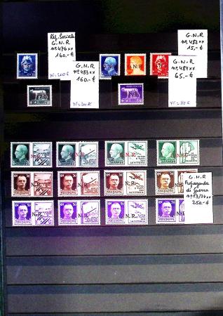 1841-1993, Plusieurs collections de pays Européens