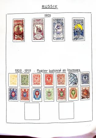 1841-1993, Plusieurs collections de pays Européens